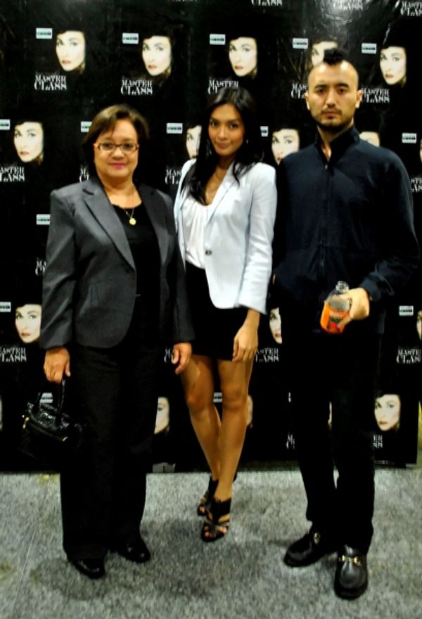 television and film director Laurice Guillen, Ina Feleo and Rhap Fernandez Photo